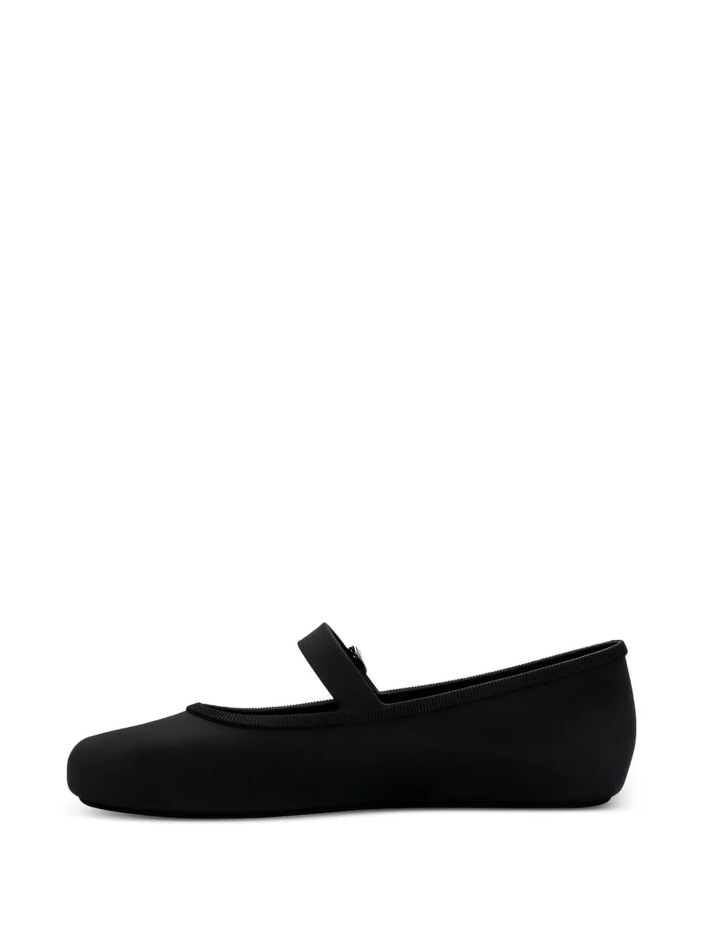 Soft buckle-strap ballerinas