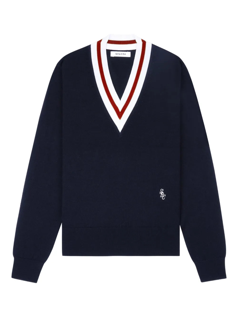 fine-knit jumper