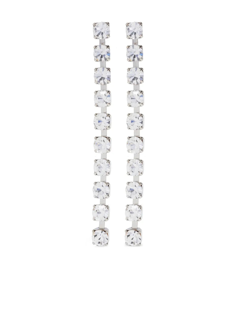 crystal-embellished earrings