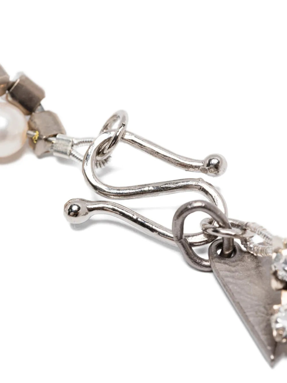 pearl-embellished necklace