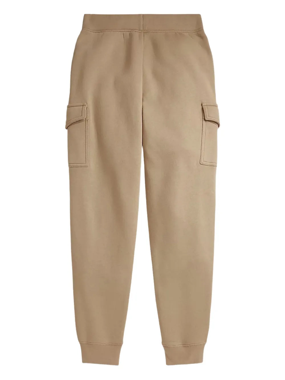 logo-embroidered cargo trousers