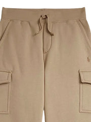 logo-embroidered cargo trousers