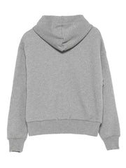 logo-embroidered zip-up Hoodie