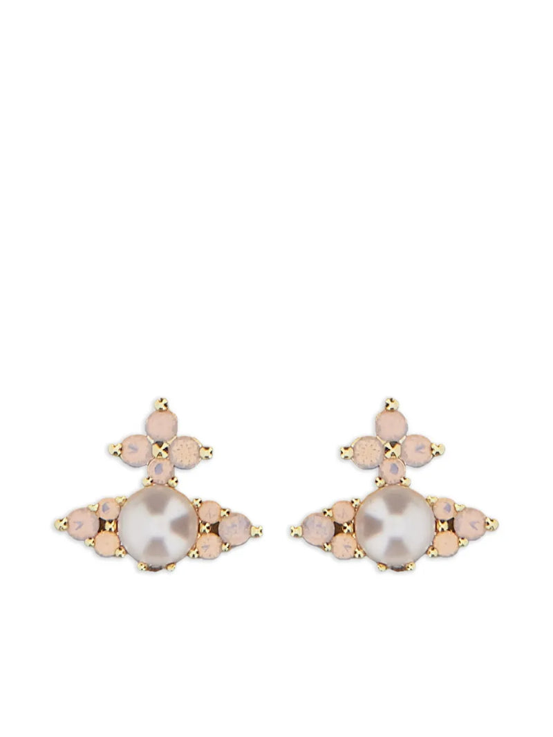 Feodora faux-pearl earrings