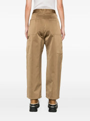 Polke pleated trousers