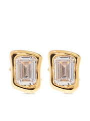 crystal-embellishment earrings