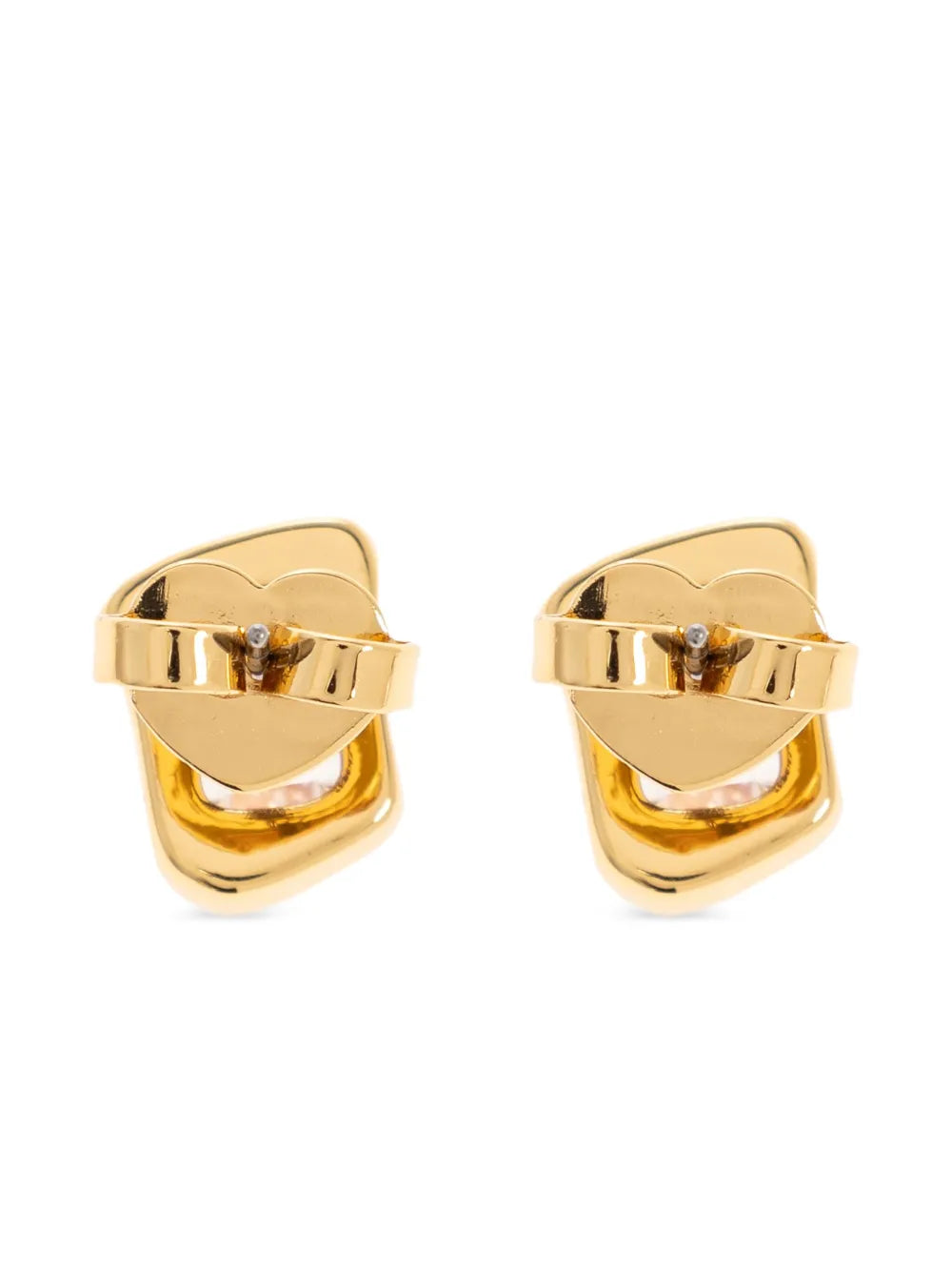 crystal-embellishment earrings