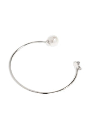 clover-motif cuff bracelet