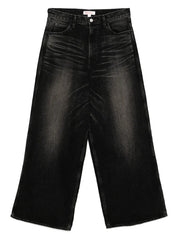 washed baggy jeans