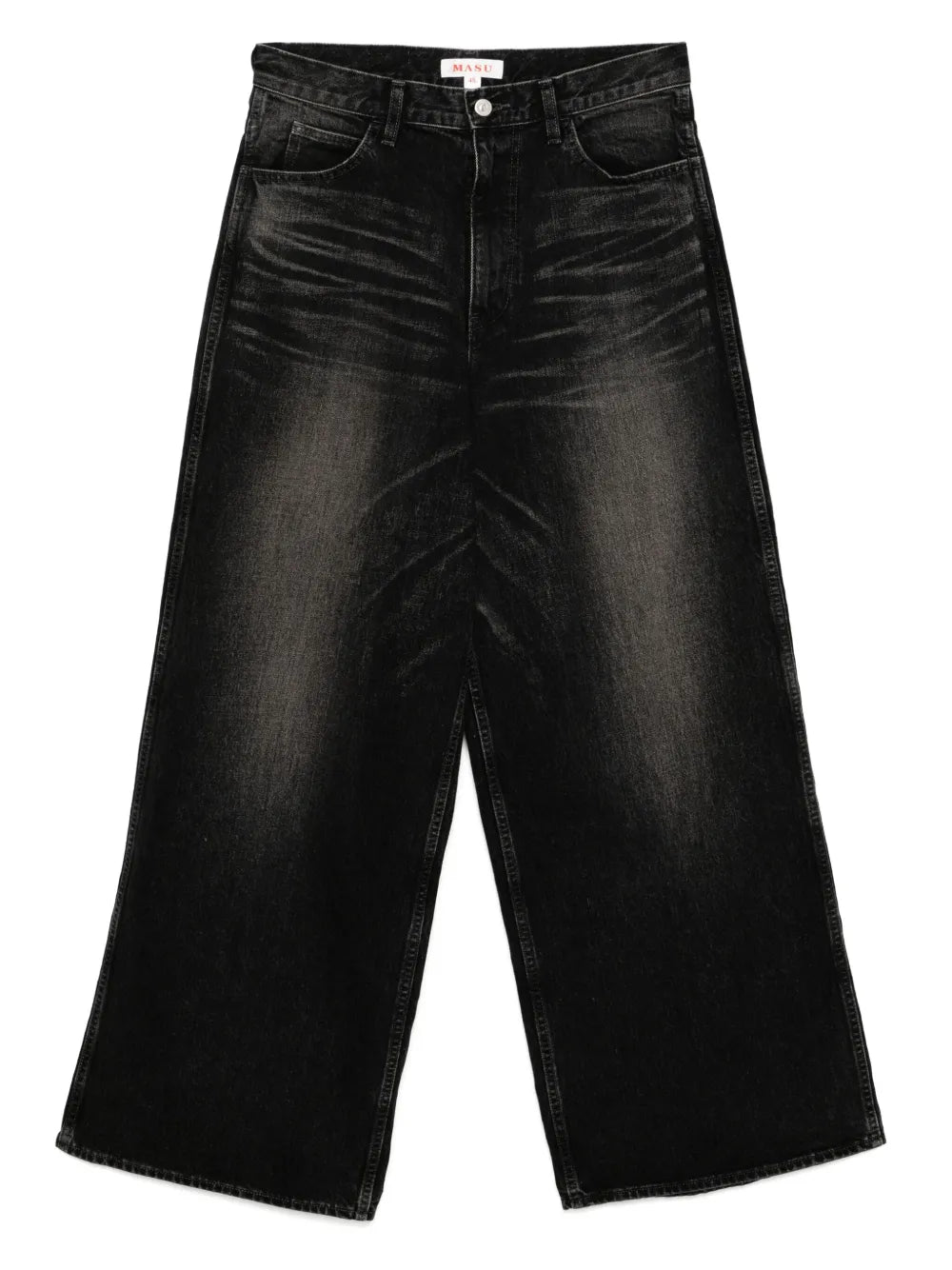 washed baggy jeans