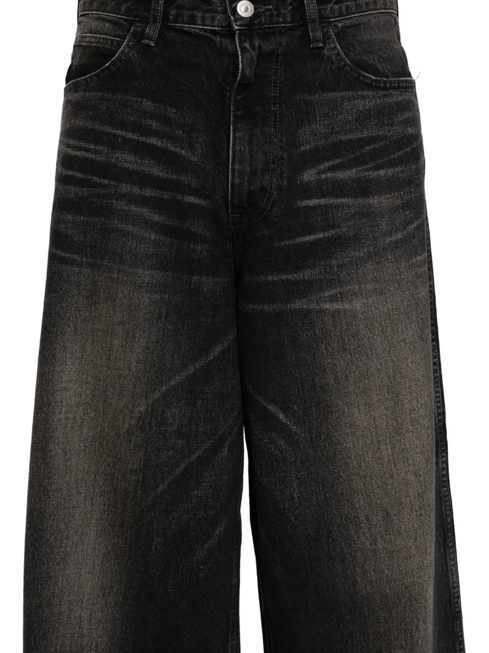 washed baggy jeans