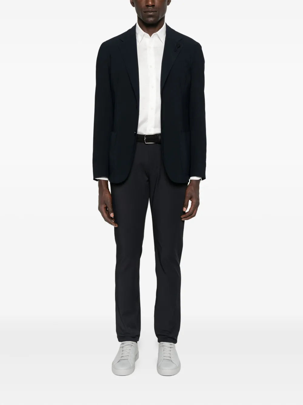 long-sleeve button-up shirt