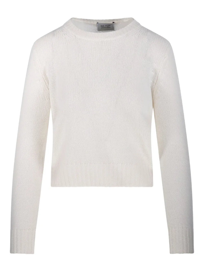 crew-neck long-sleeves jumper