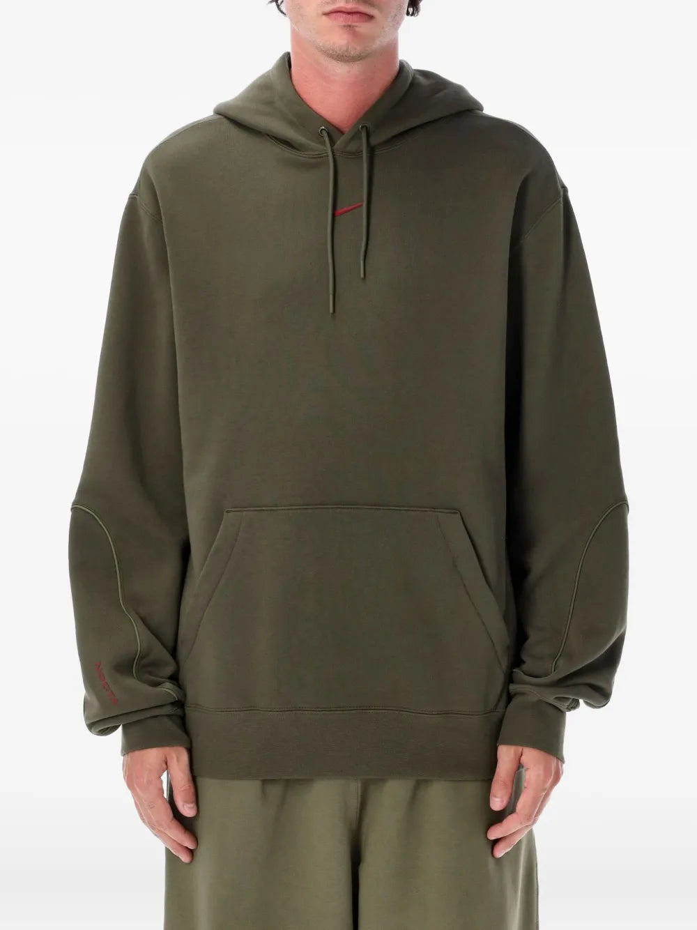 embroidered-logo Hoodie