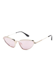 T-bar cat-eye sunglasses