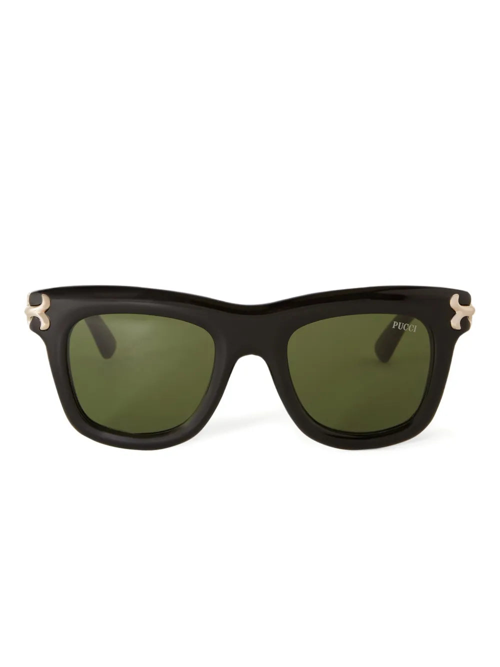 square logo-detail sunglasses