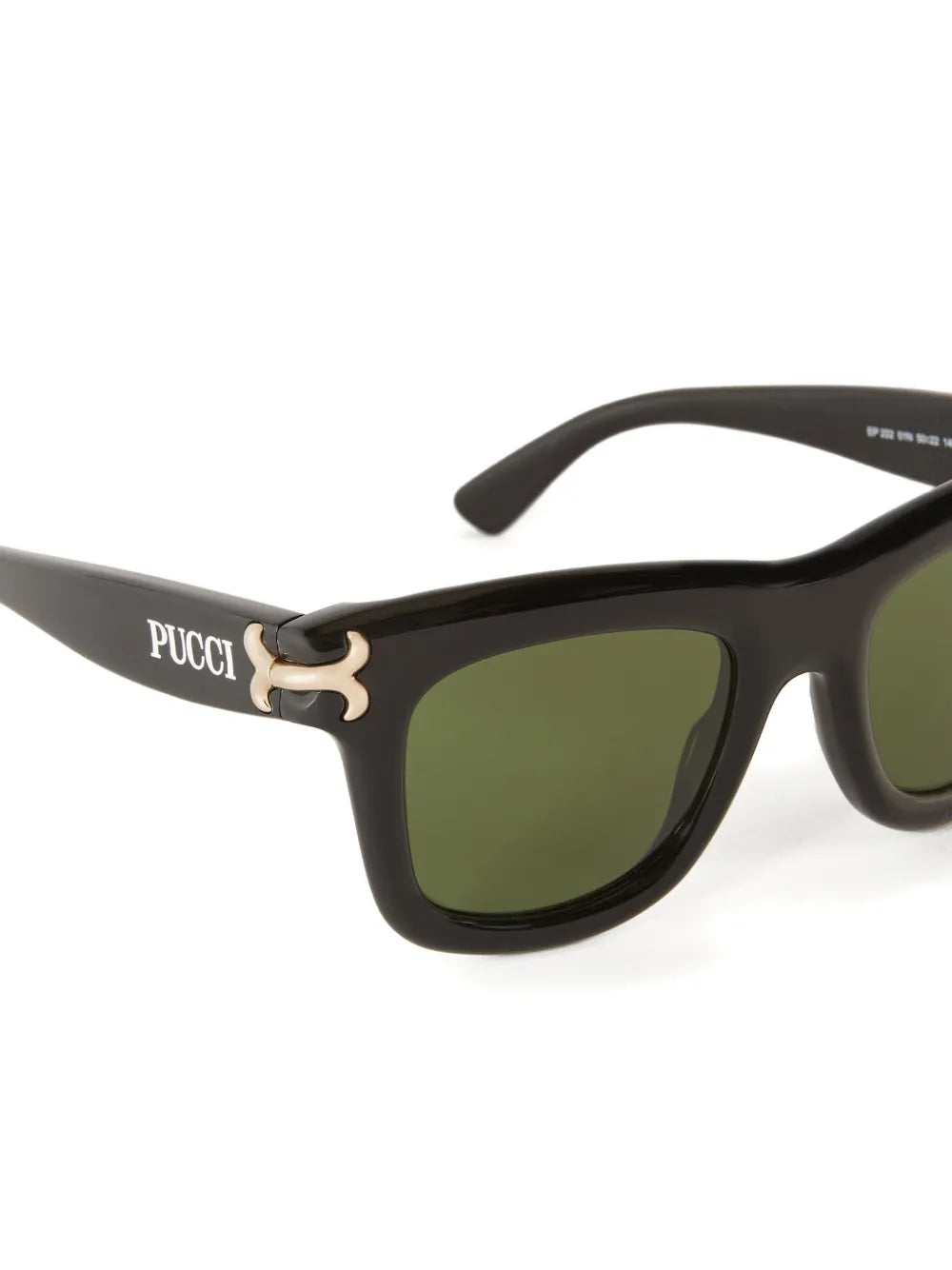 square logo-detail sunglasses