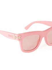logo-detail square sunglasses