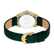 Sublime Animalier Leather Green Yellow Gold