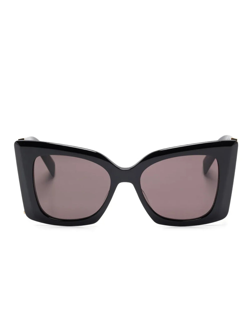 Blaze logo-plaque cat-eye sunglasses