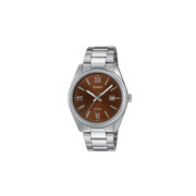 Casio Enticer Brown Dial Analog Watch