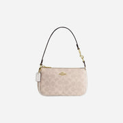 COACH Nolita 19 In Signature Canvas Gold/Sand/Chalk