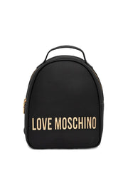 logo-lettering backpack