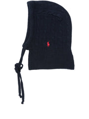 cable-knit tie balaclava