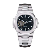 NAUTIKO BLACK OPEN HEART