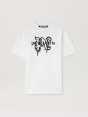Paris Monogram Spray T-Shirt WHITE