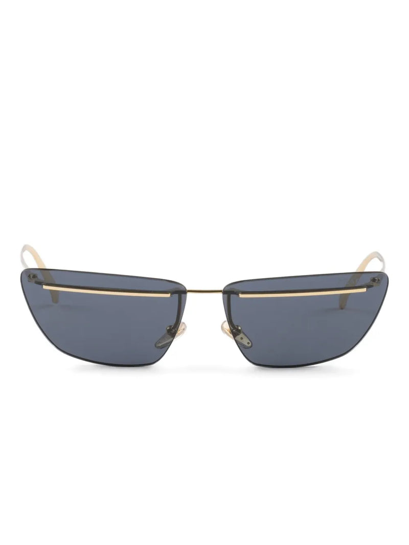 metal-frame sunglasses