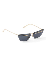 metal-frame sunglasses