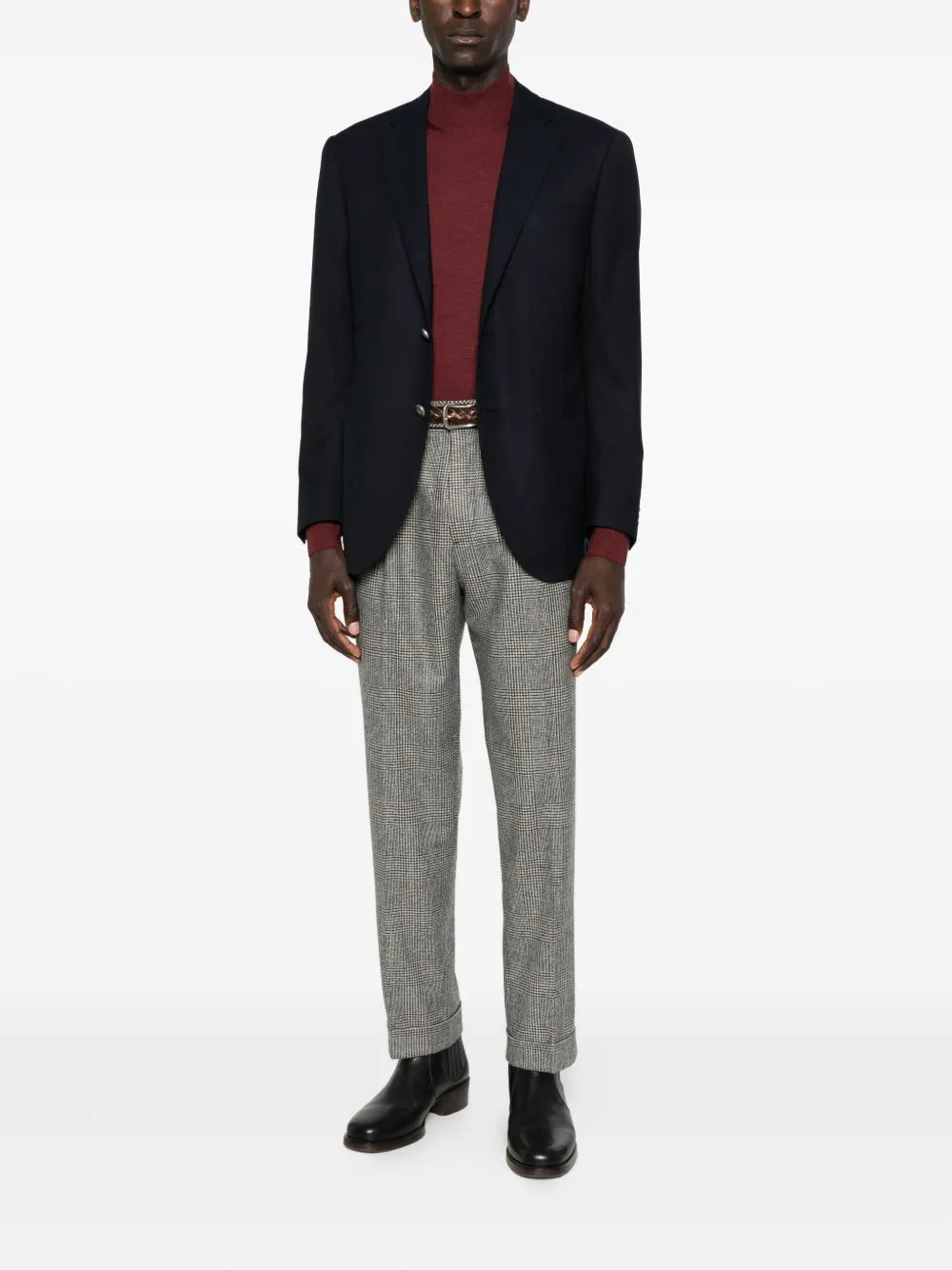 long-sleeve wool sweater