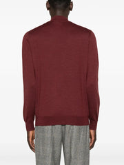 long-sleeve wool sweater