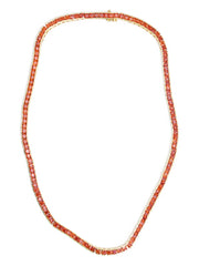 Tennis square necklace