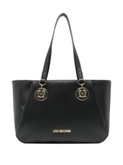 logo-plaque tote bag