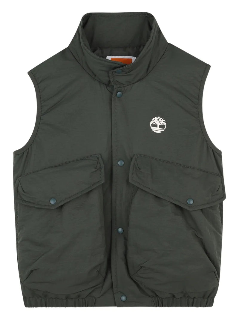 sleeveless puffer gilet