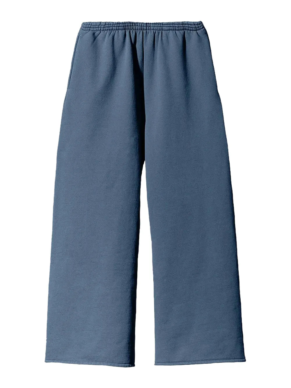 elasticated-waistband fleece track pants