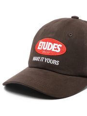 logo-embroidered cap