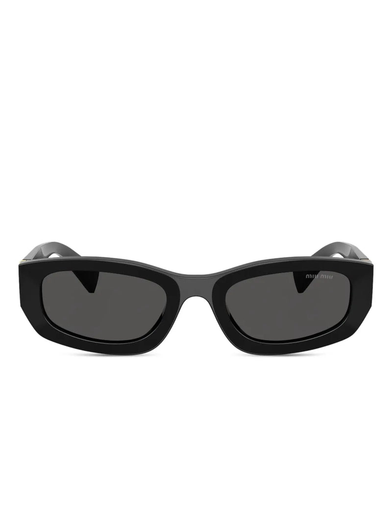 logo-plaque rectangle sunglasses