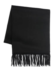 fringed wool scarf