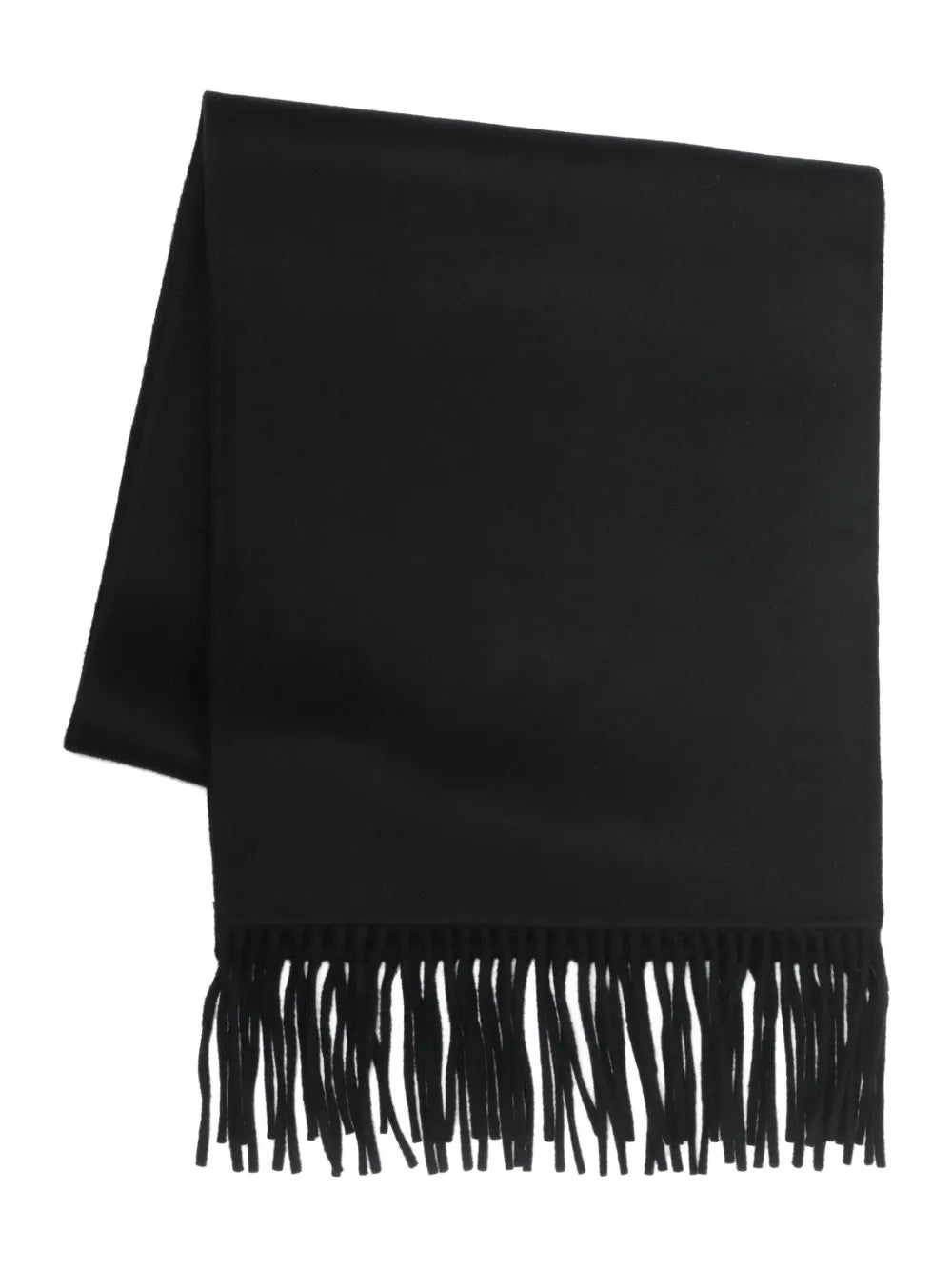 fringed wool scarf