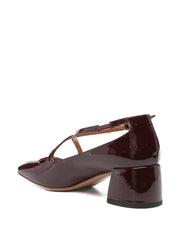 Two for Love cross-strap pumps