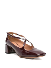 Two for Love cross-strap pumps