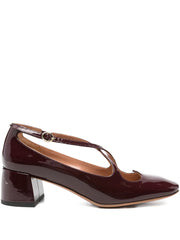 Two for Love cross-strap pumps