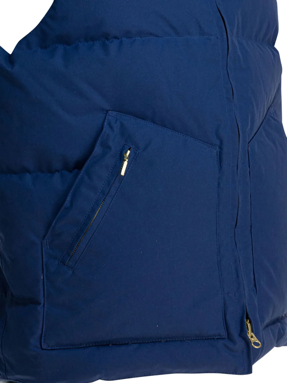 quilted padded gilet