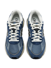 2010 suede mesh sneakers