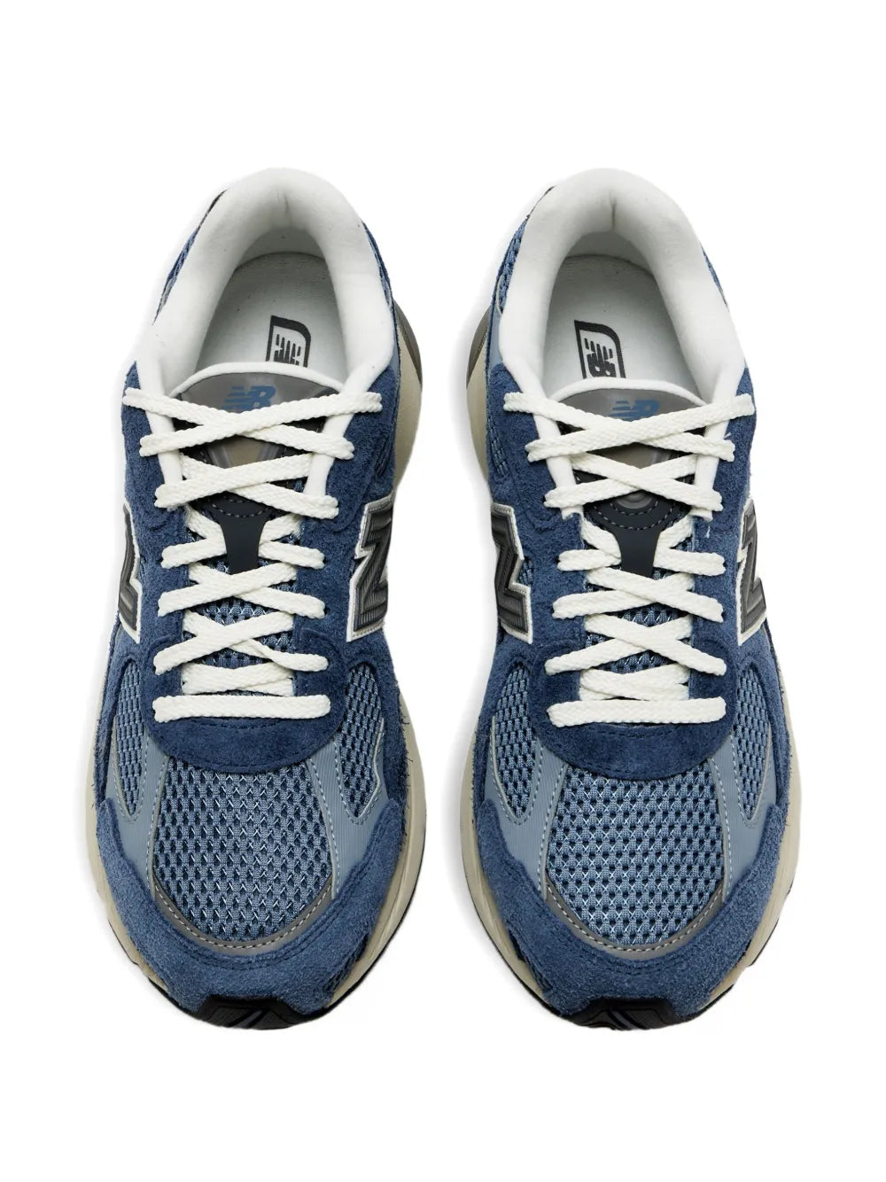 2010 suede mesh sneakers