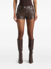 Samia textured mini shorts