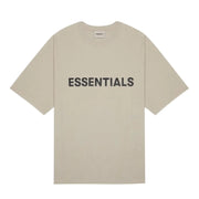 Fear of God Essentials Applique Logo T-Shirt Tan